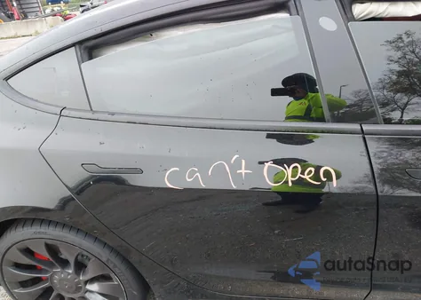 2021 Tesla Model 3 Performance Dual Motor All-Wheel Drive from USA, damaged, VIN 5YJ3E1EC7MF079410